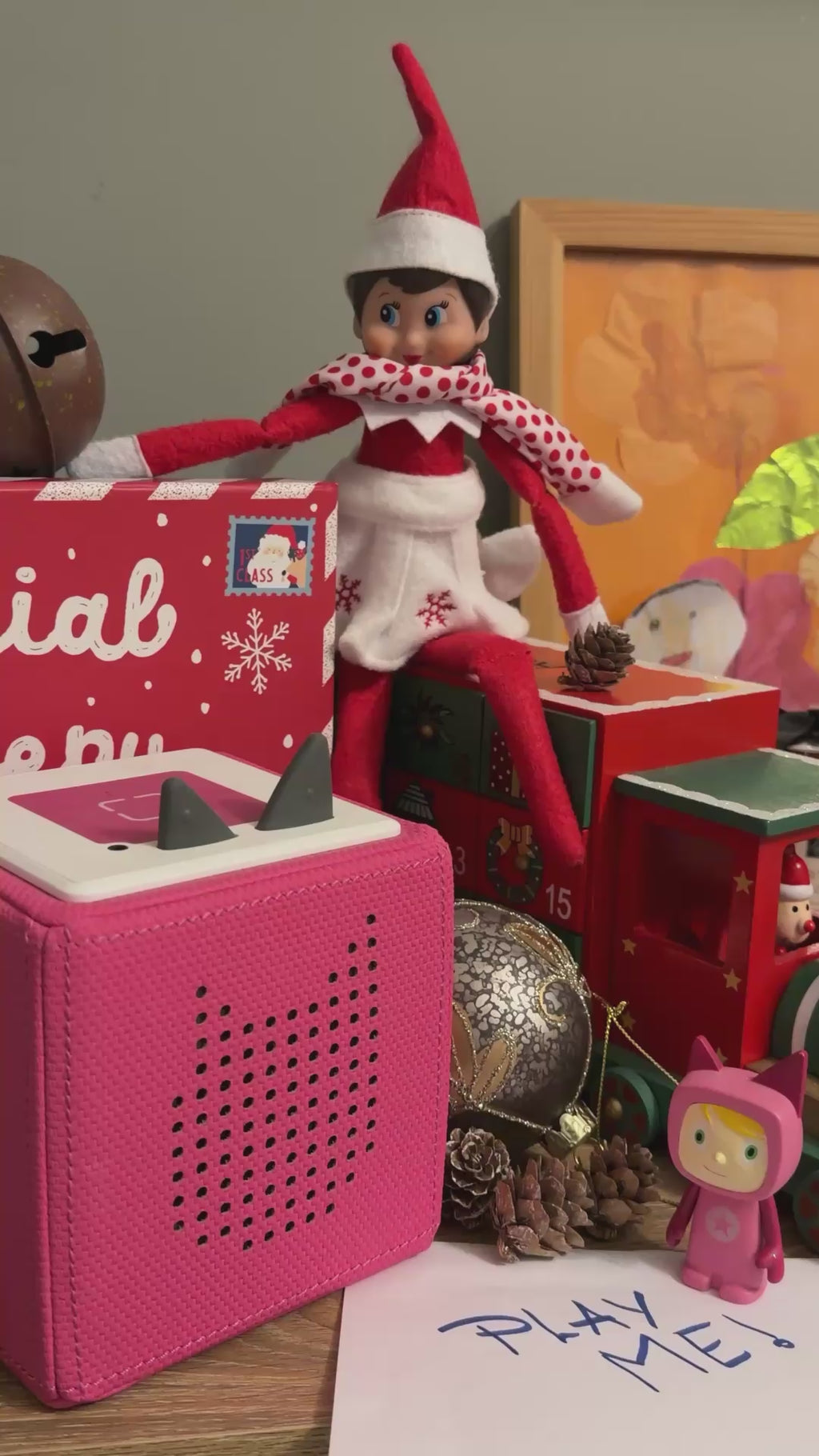 Elf on the Shelf Custom Song – A Magical Morning Surprise!